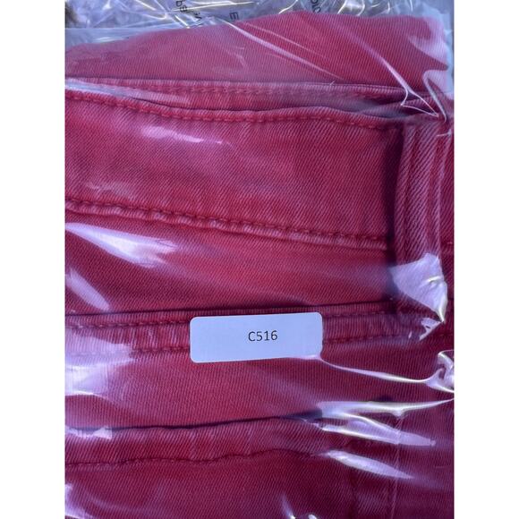 Gap Womens Jeans Size 6 28 R Skimmer Legging Pink Jean Stretch Denim Pants C516 - Picture 13 of 13